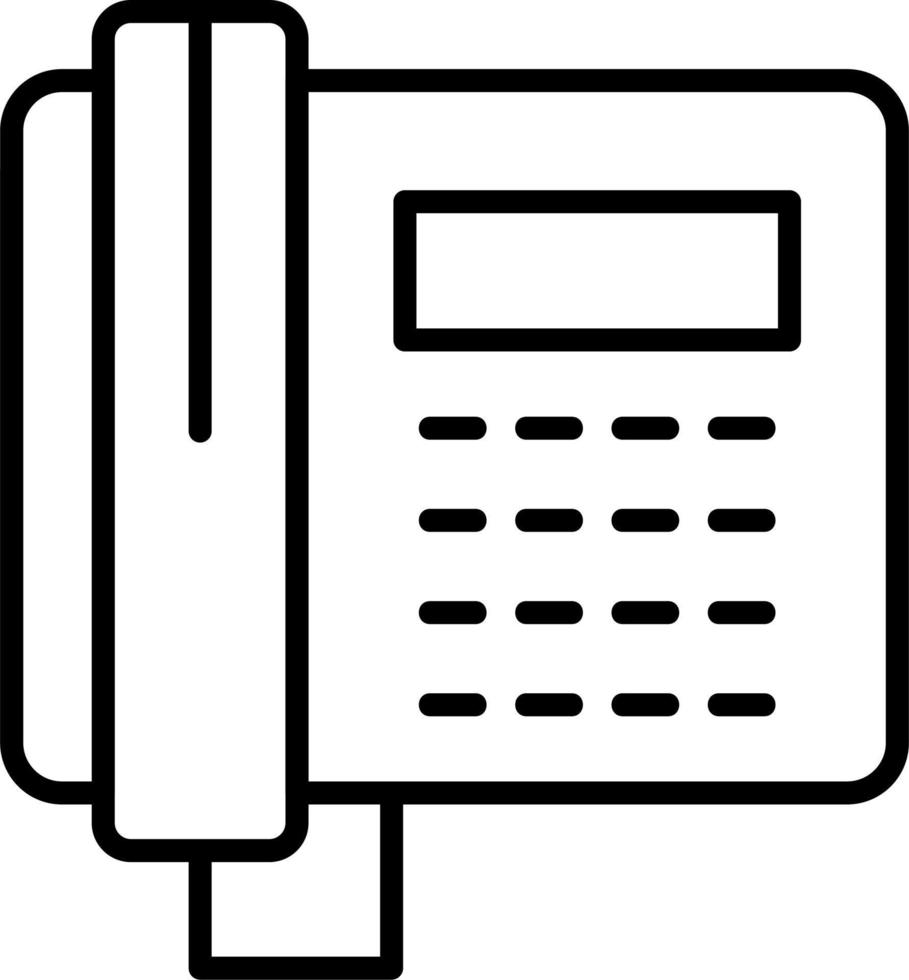 icono de vector de teléfono