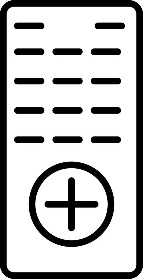 Remote Vector Icon