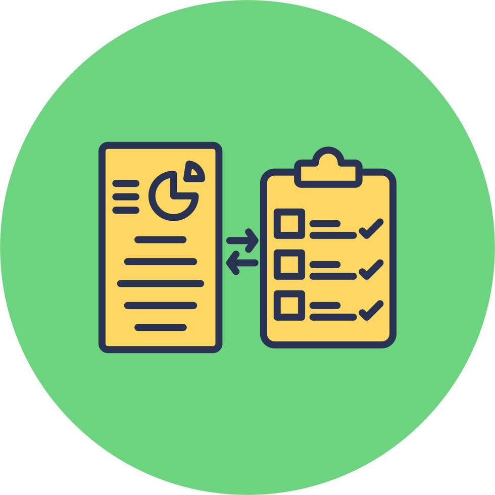 Work Flow Vector Icon