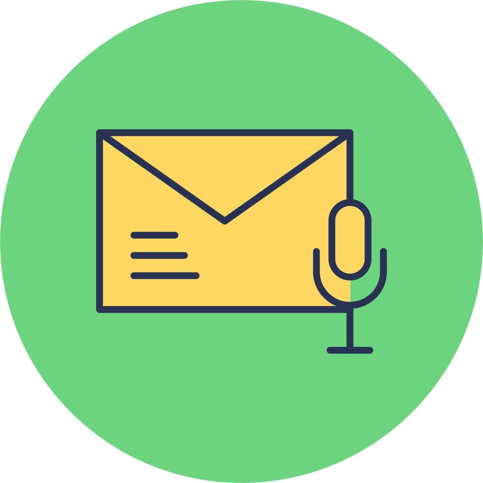 Voice Mail Vector Icon