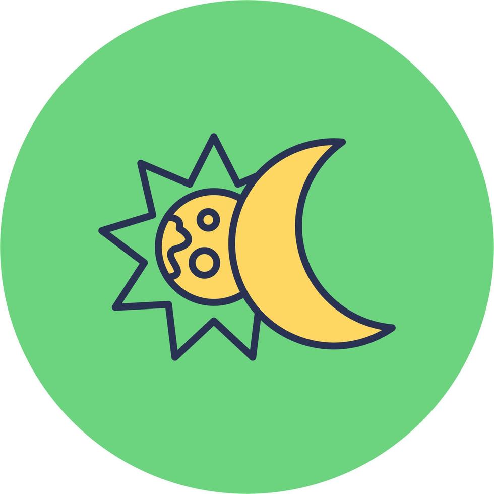 Eclipse Vector Icon