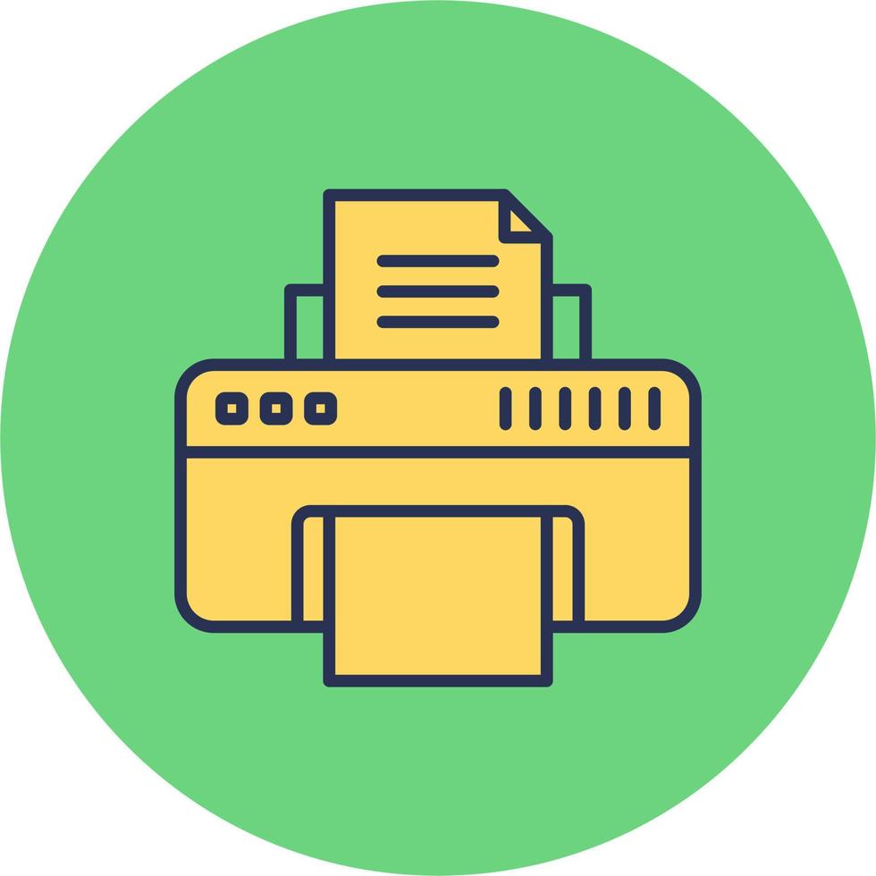 Printer Vector Icon