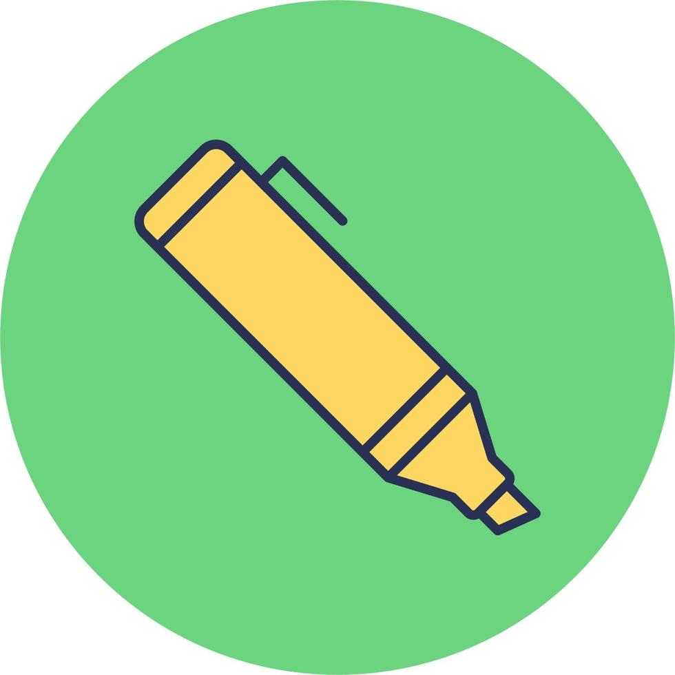 Highlighter Vector Icon