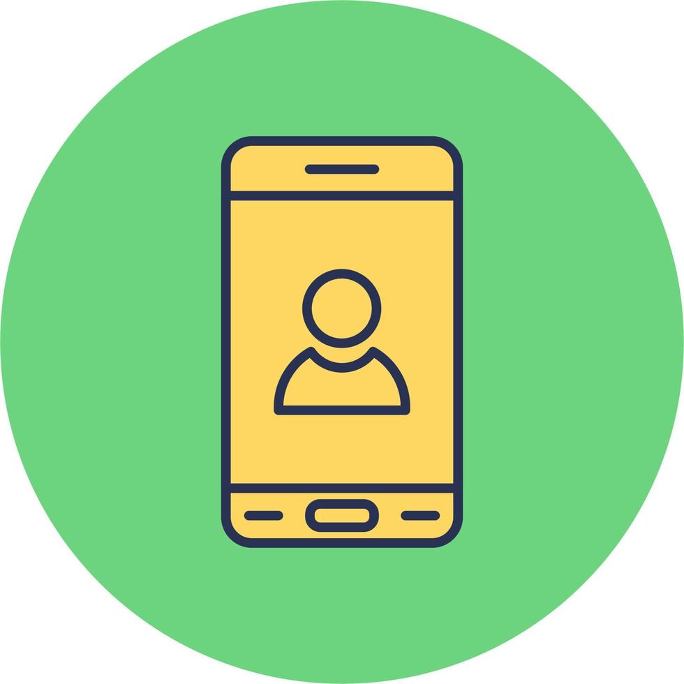 Mobile User Vector Icon 19966238 Vector Art at Vecteezy