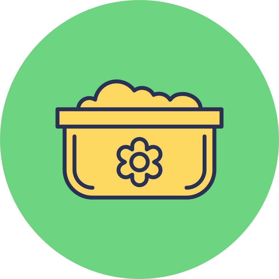 Dishwashing Pot Vector Icon