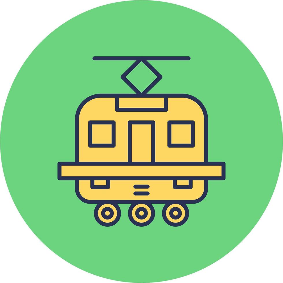 Tram Vector Icon