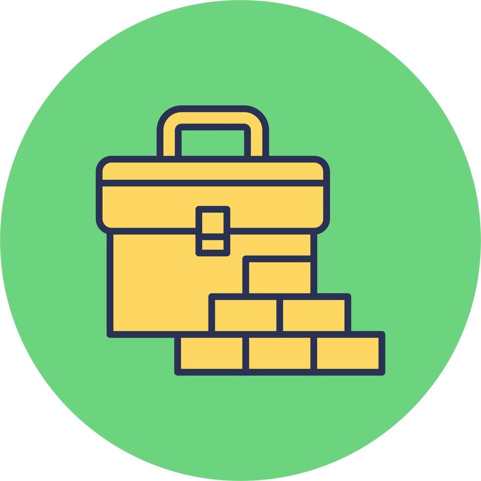 Construction Portfolio Vector Icon