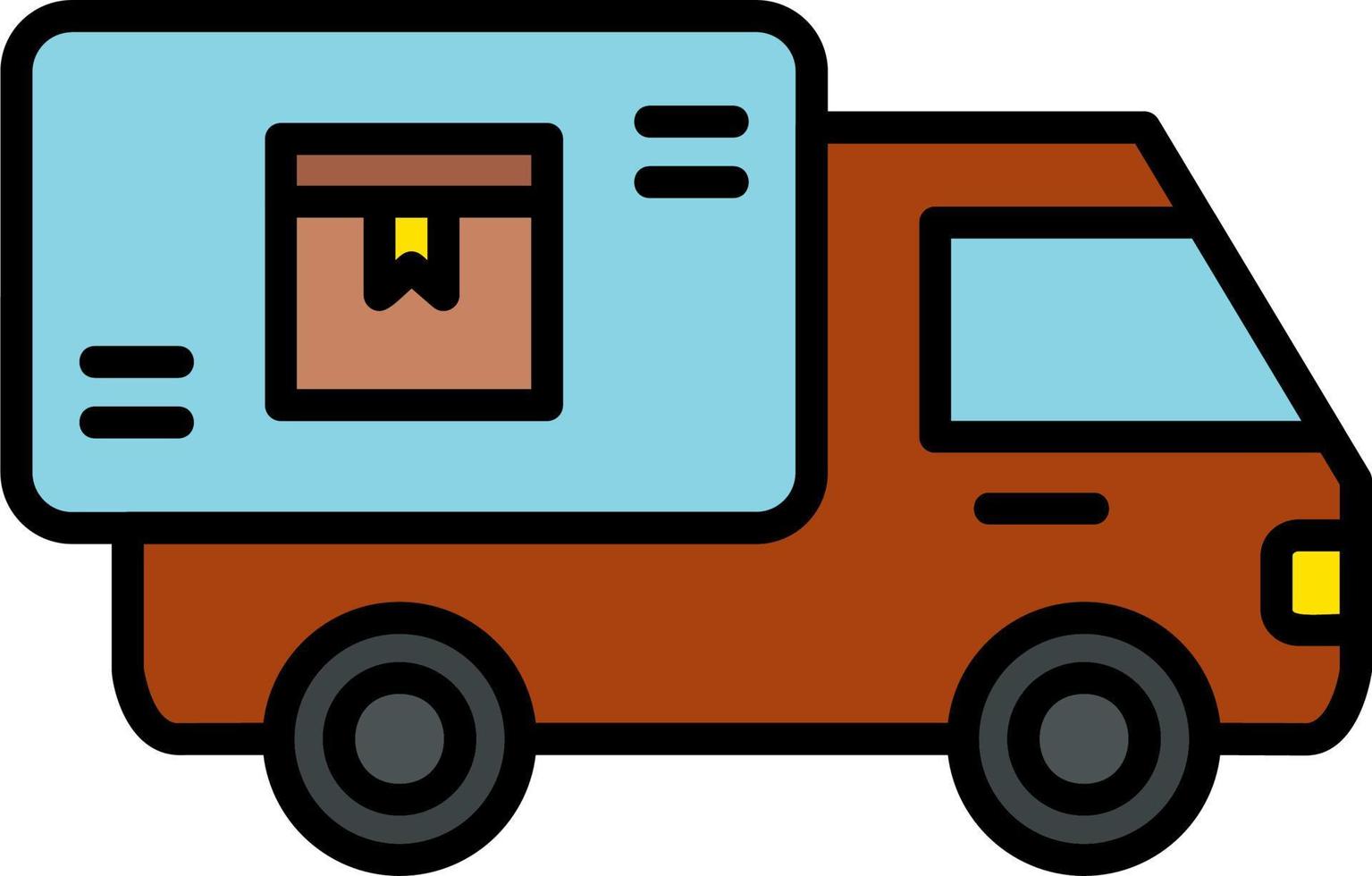 Delivery Truck Vector Icon