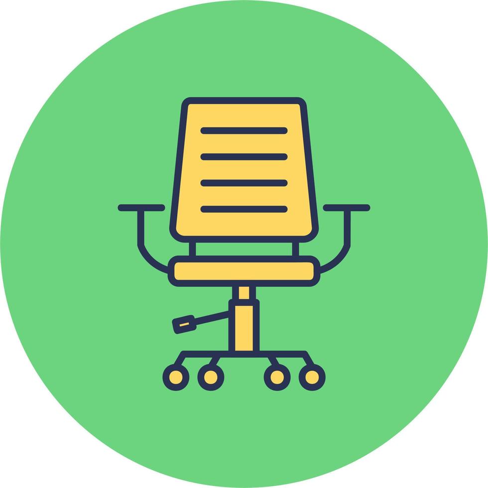 Office Chair Vector Icon