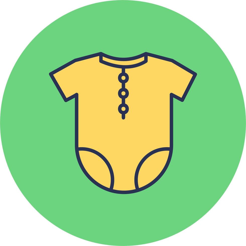 Baby Outfit Vector Icon