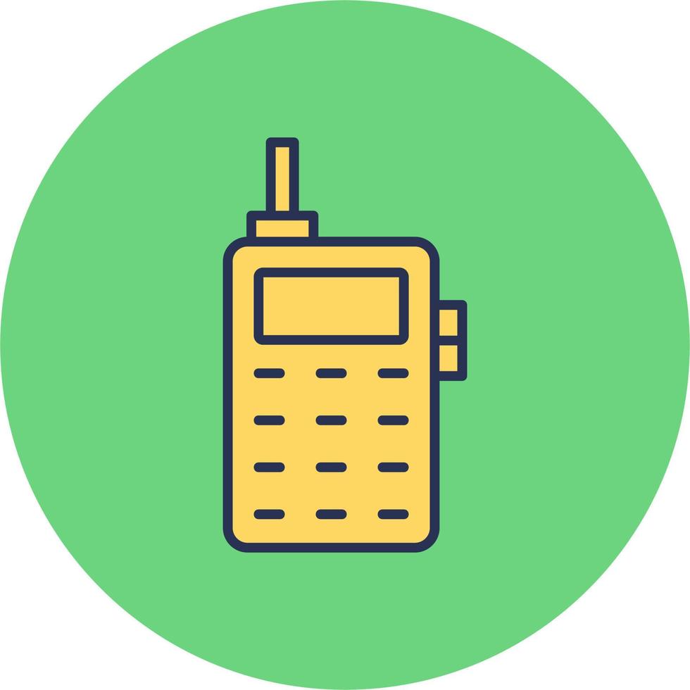 Old Phone Vector Icon