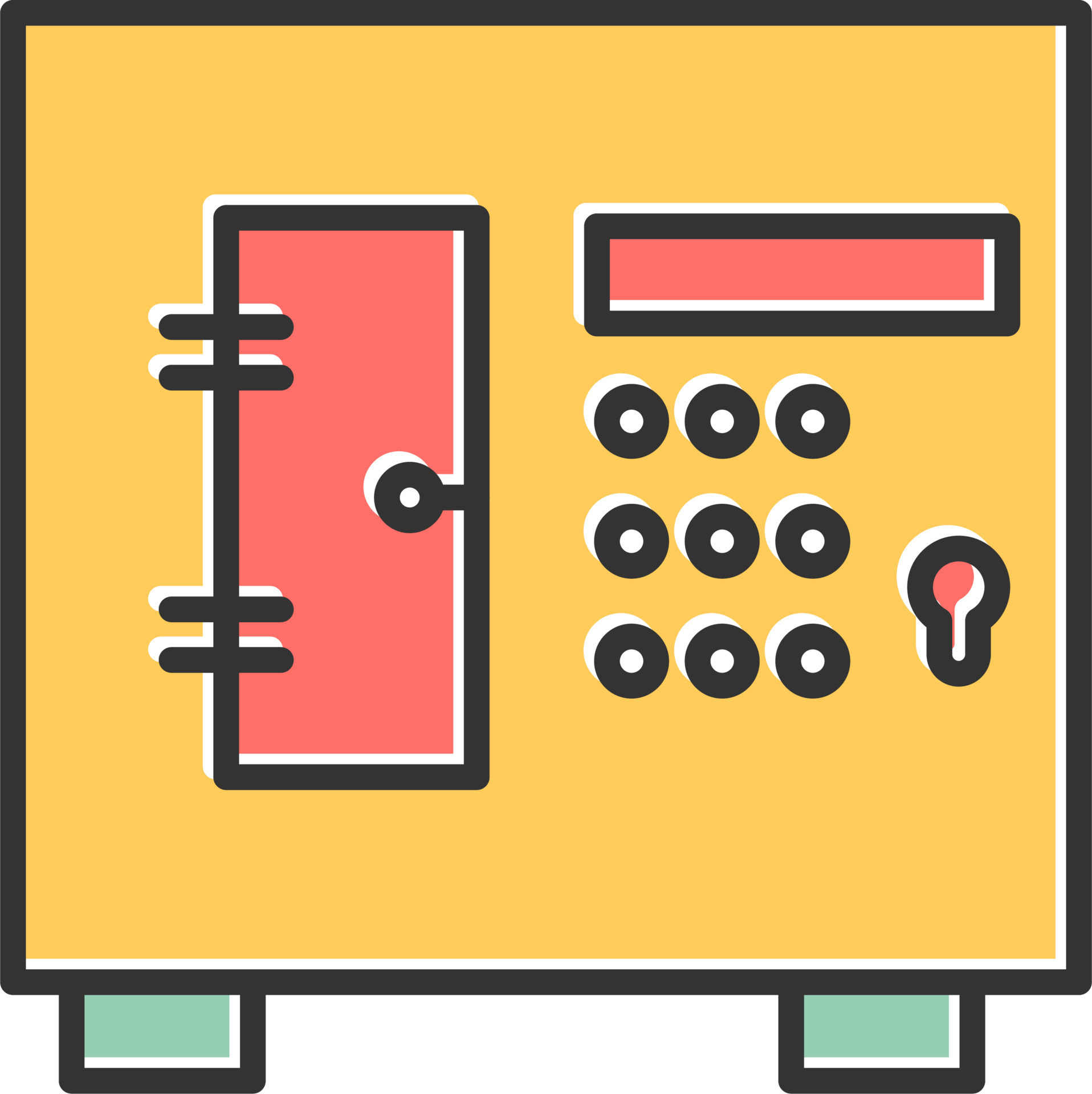 Safe Vector Icon 19966989 Vector Art at Vecteezy