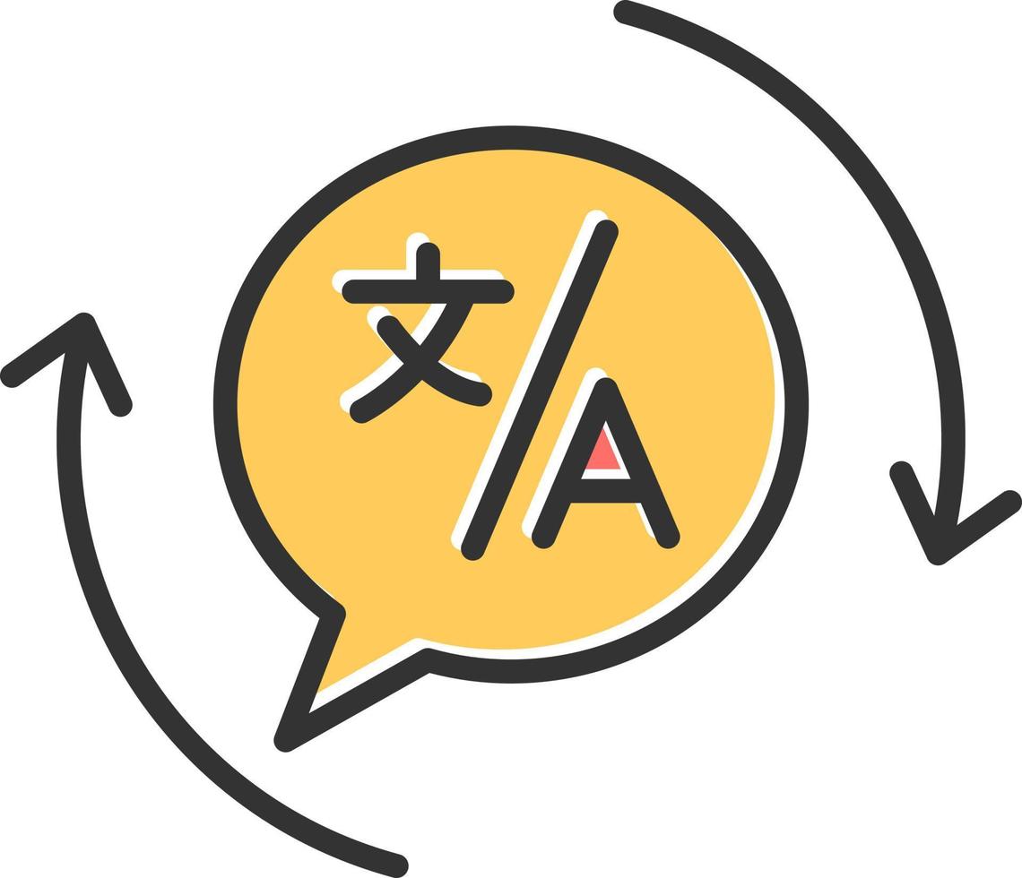 Translation Vector Icon