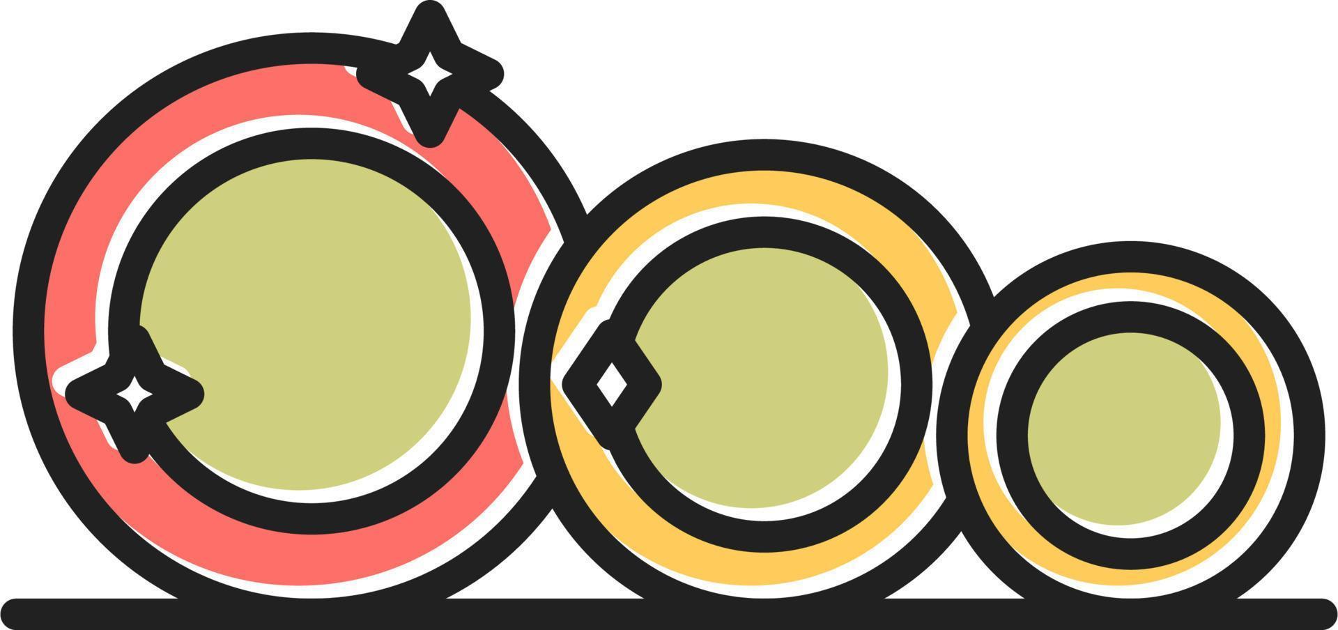 Plates Vector Icon