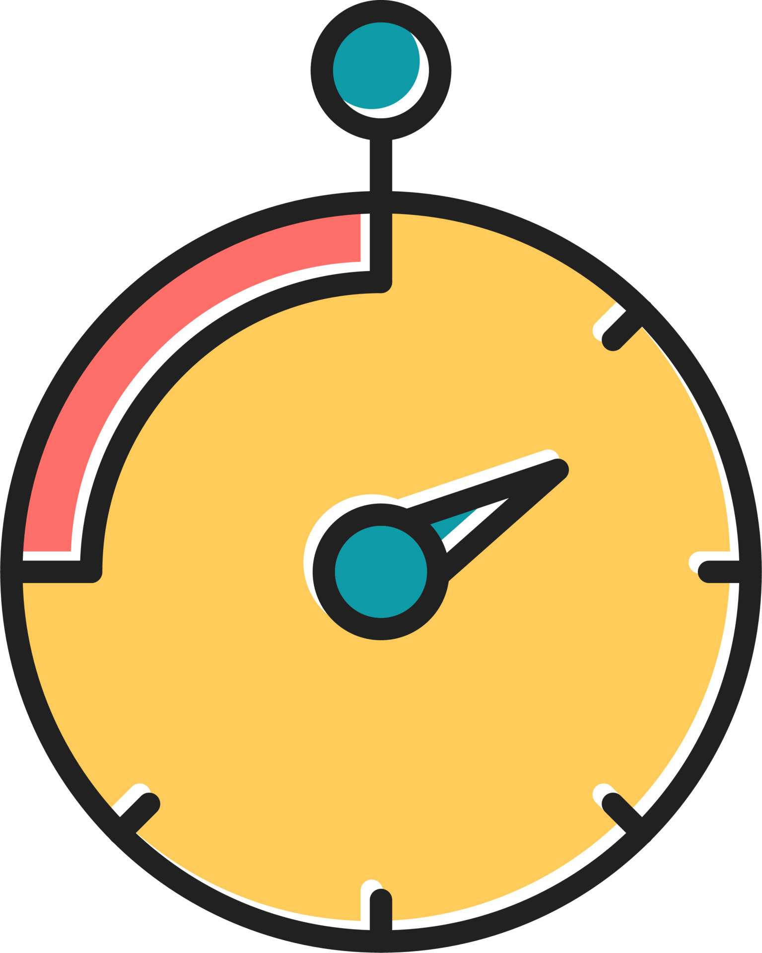 Timer Vector Icon 19967083 Vector Art at Vecteezy