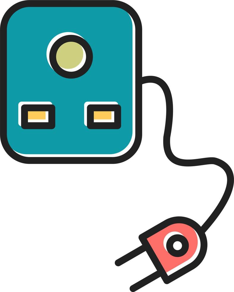 Plug And Socket Vector Icon