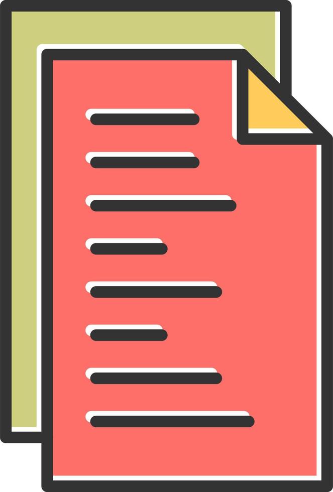 Files Vector Icon
