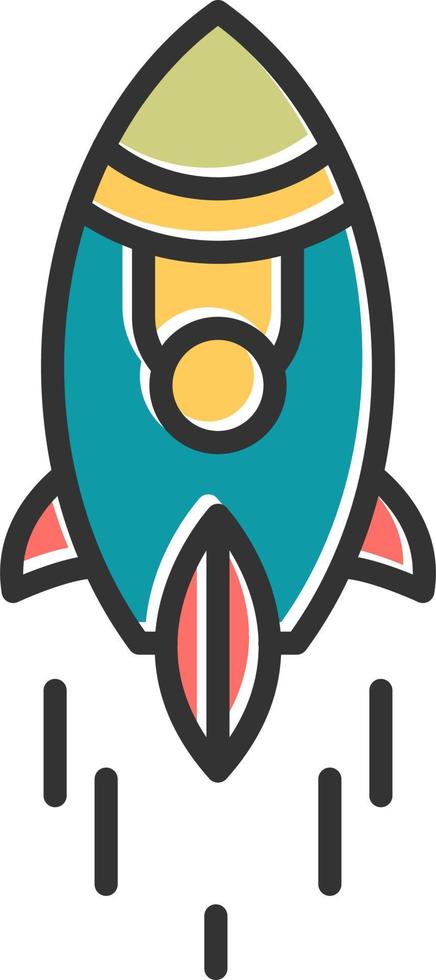 Rocket Vector Icon