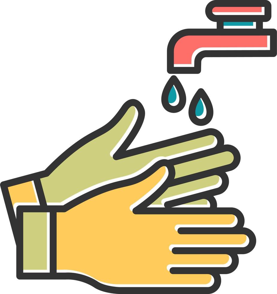 Hand Wash Vector Icon