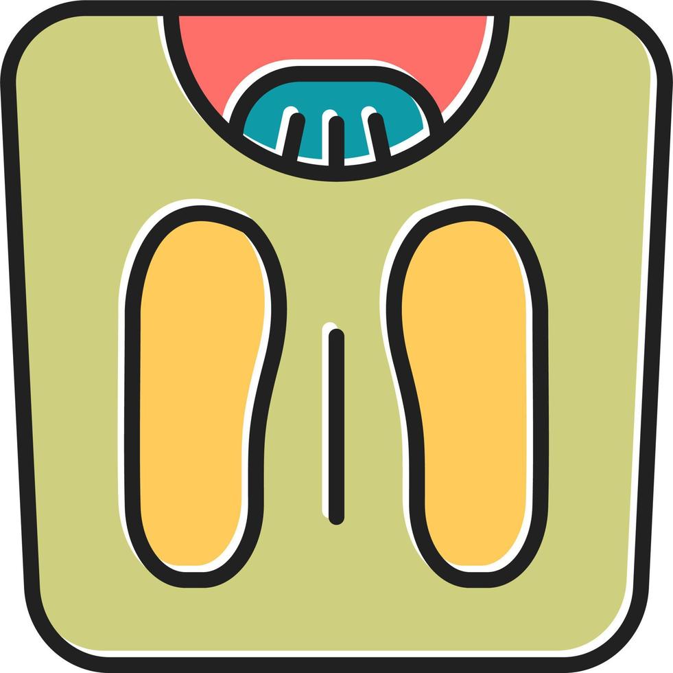 Weighing Scales Vector Icon