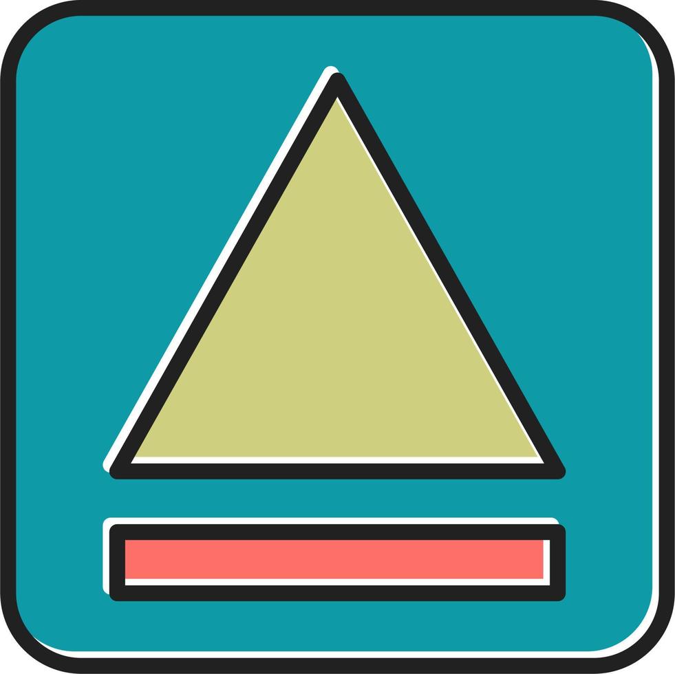 Eject Symbol Vector Icon