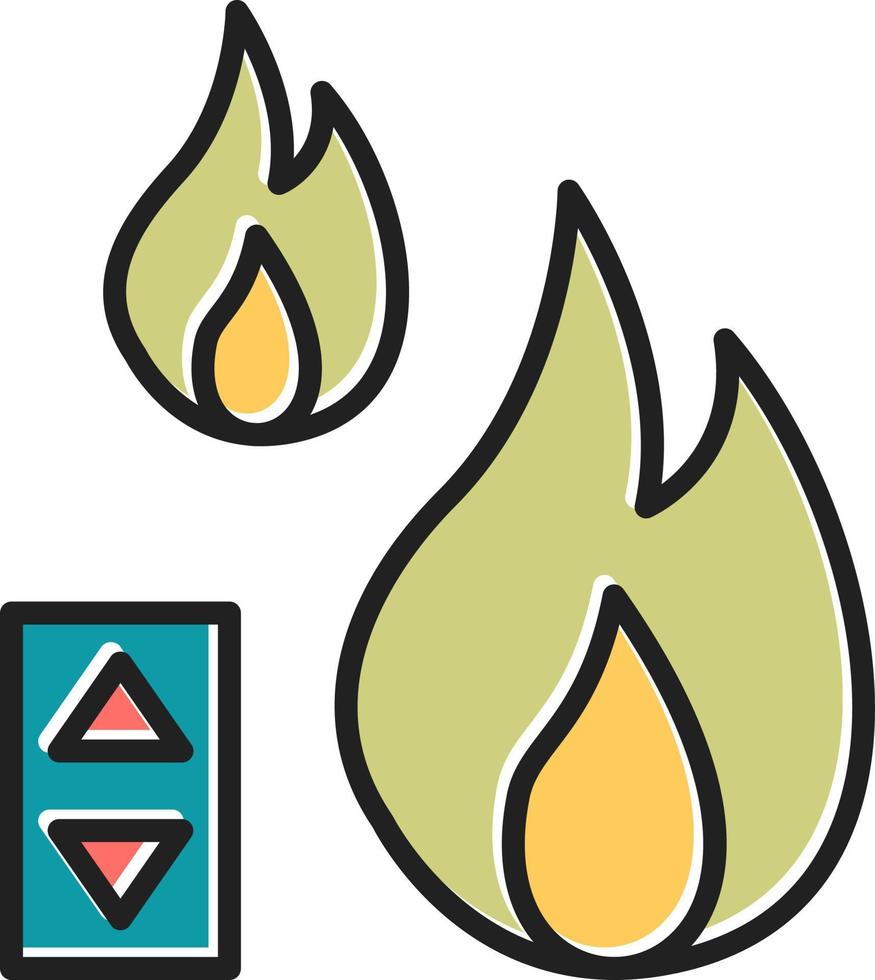 Temperature Control Vector Icon