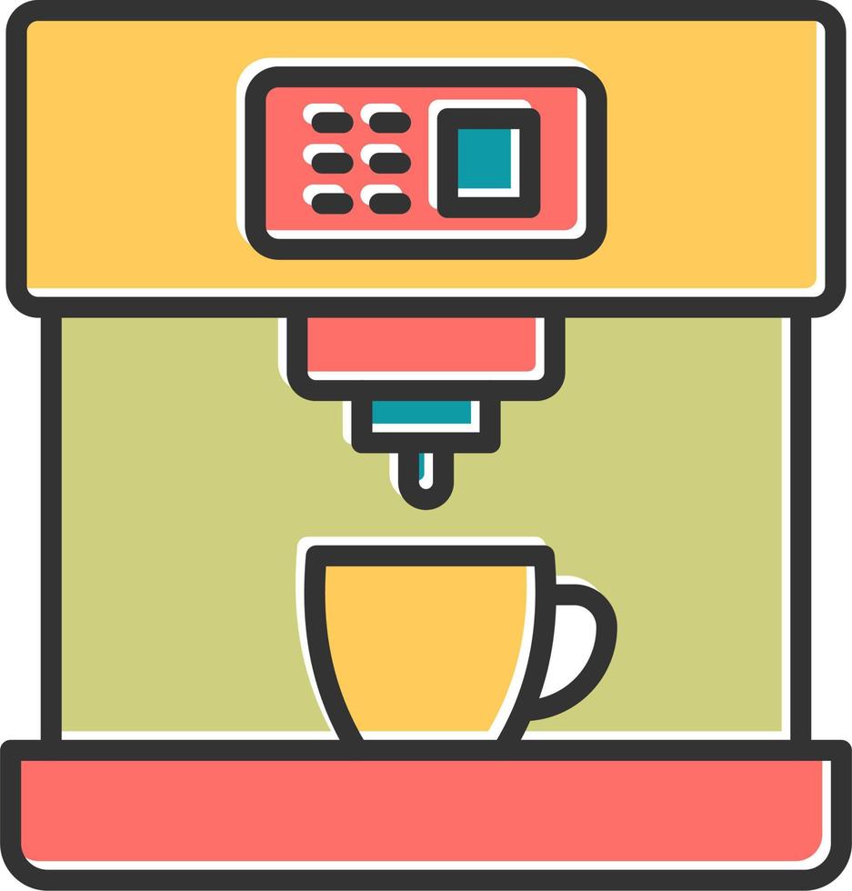 Coffee Machine Vector Icon