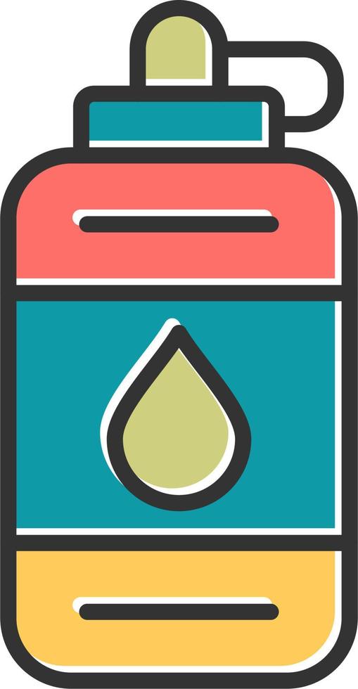 Water Bottle Vector Icon