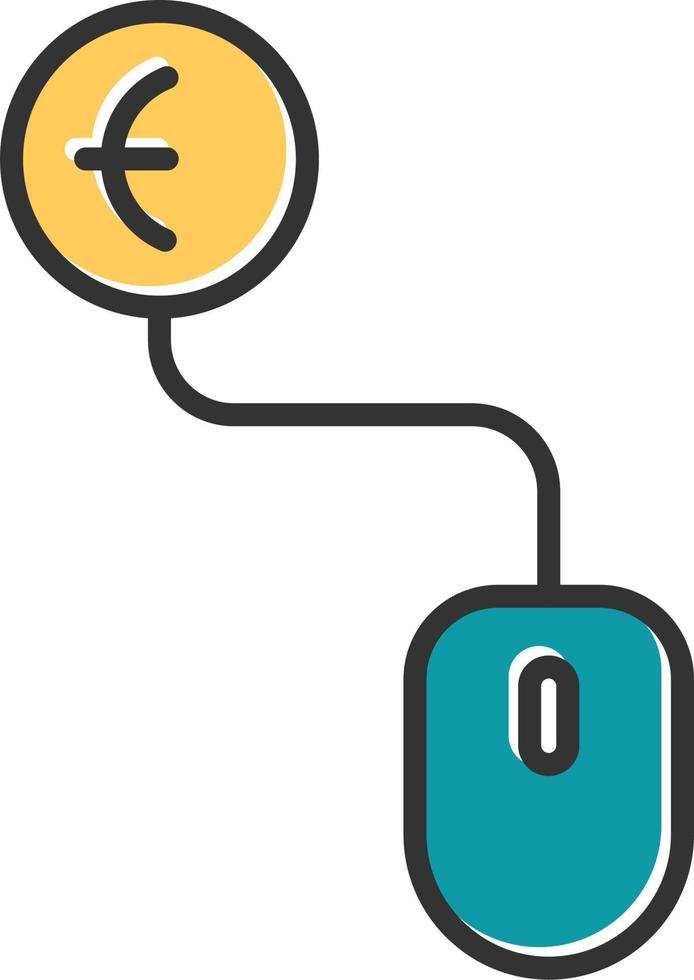 Pay Per Click Vector Icon