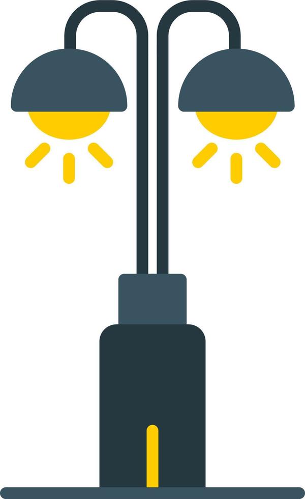 Park Lamp Vector Icon
