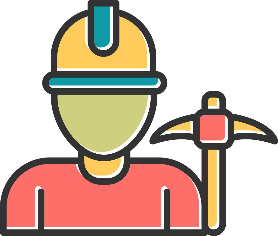 Miner Vector Icon