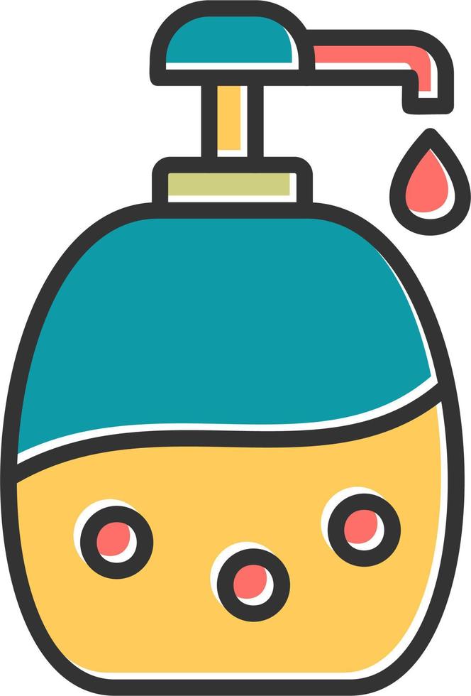 Baby Shampoo Vector Icon