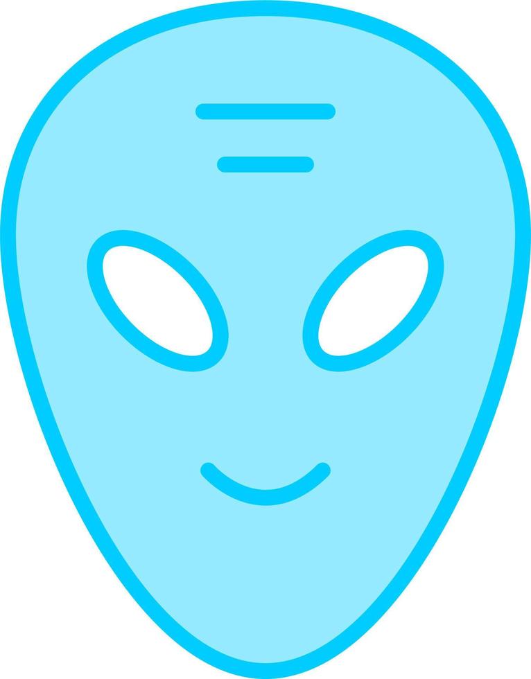 icono de vector alienígena