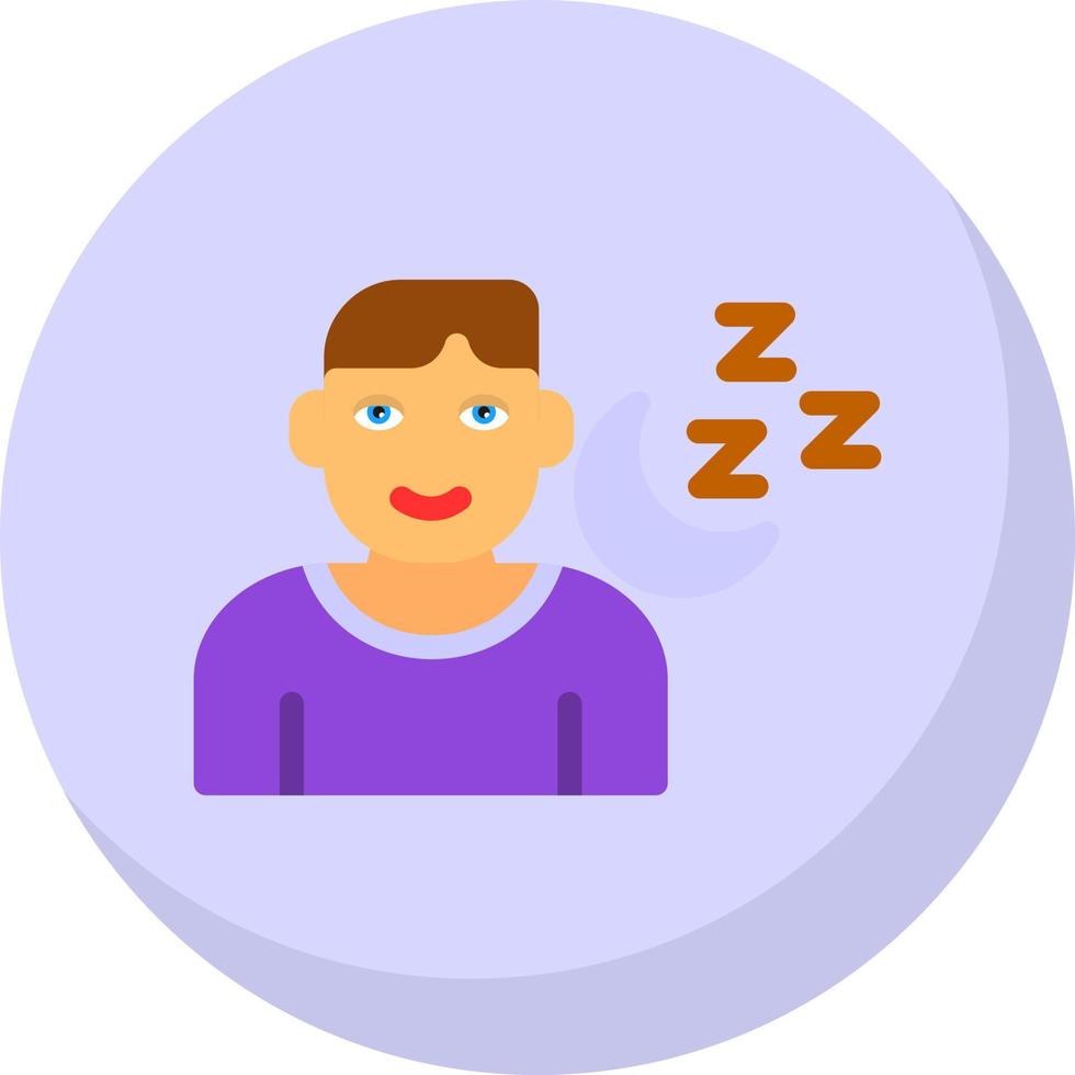 Narcolepsy Vector Icon Design