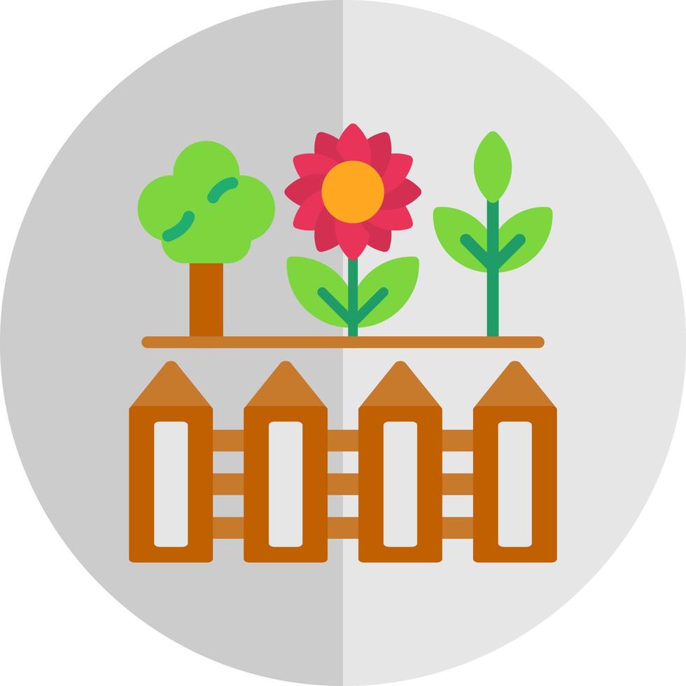 Garden Vector Icon Design