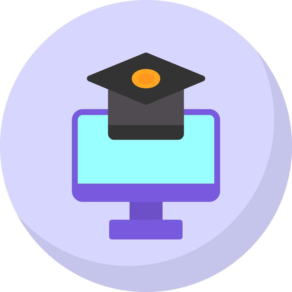 Online Education Vector Icon Design