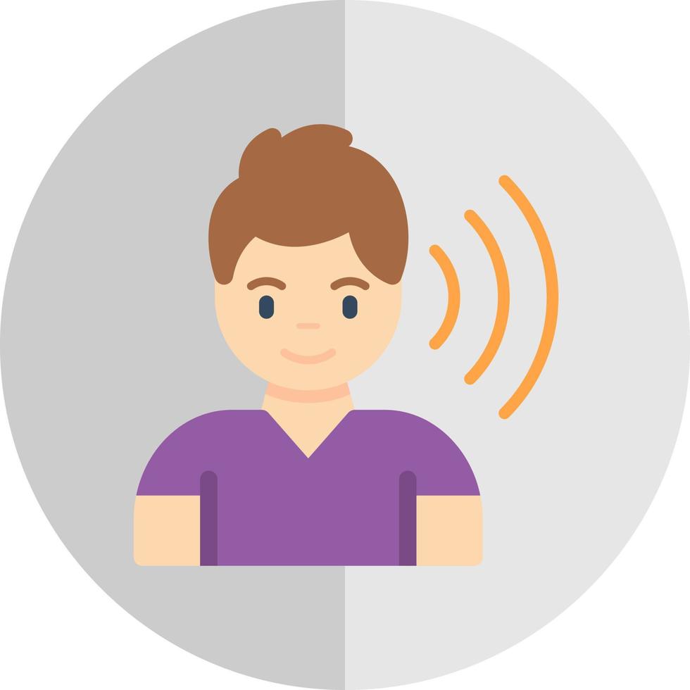 Speak Vector Icon Design