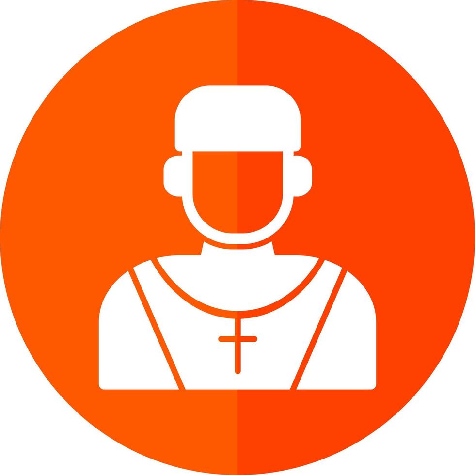 diseño de icono de vector de sacerdote