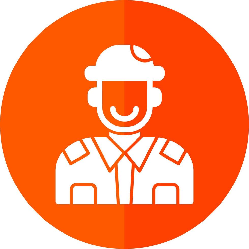 Soldier Vector Icon Design