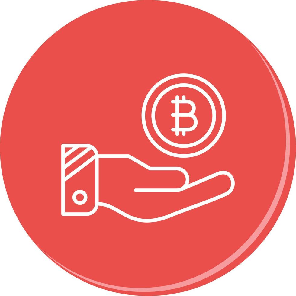 Bitcoin Vector Icon