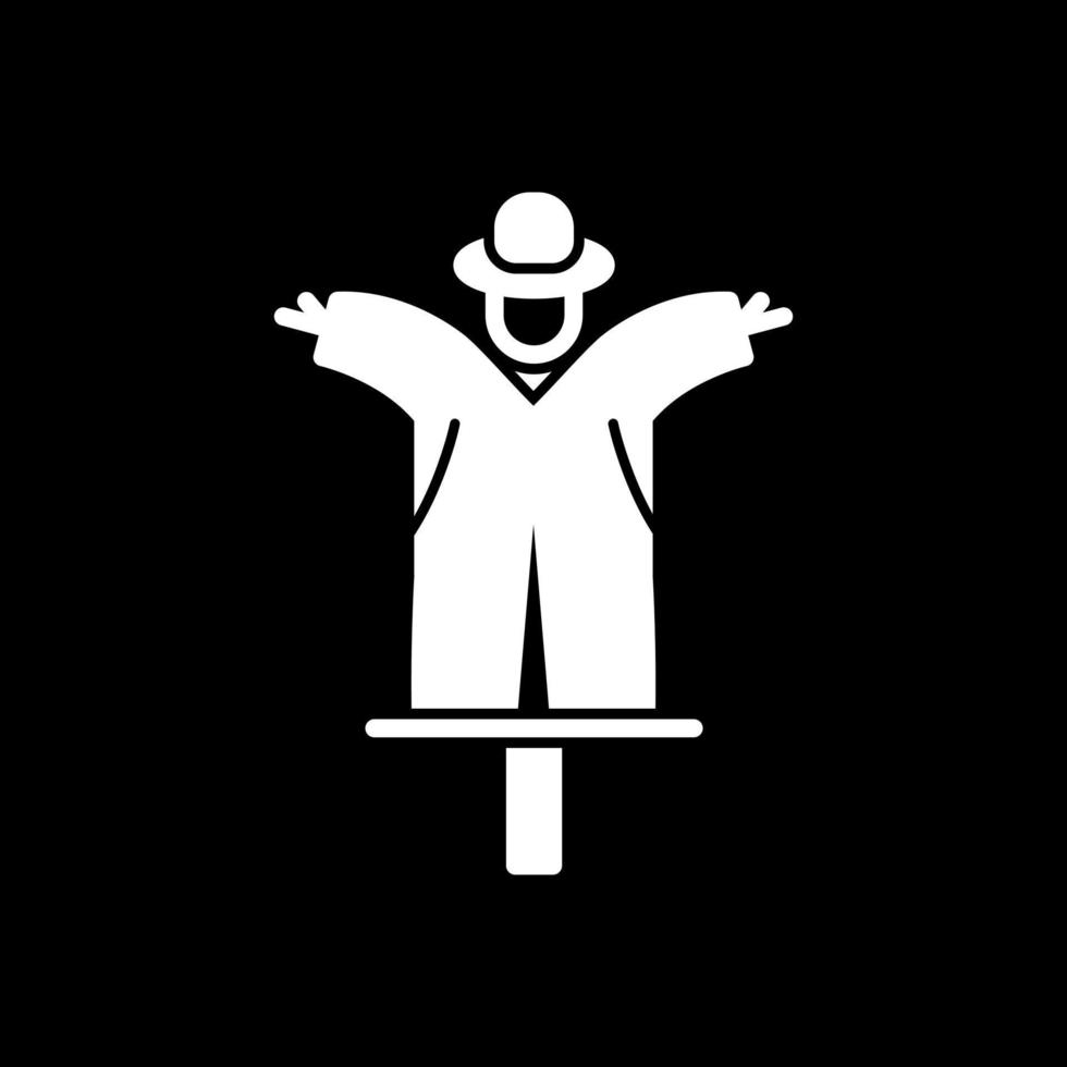 Scarecrow Vector Icon Design