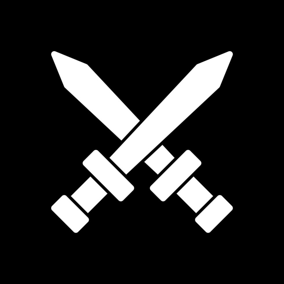 Swords Vector Icon Design