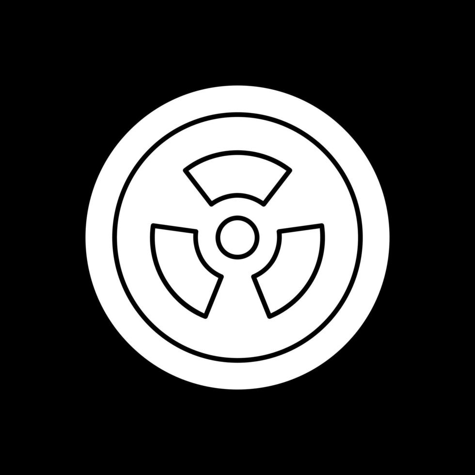 Radioactivity Vector Icon Design