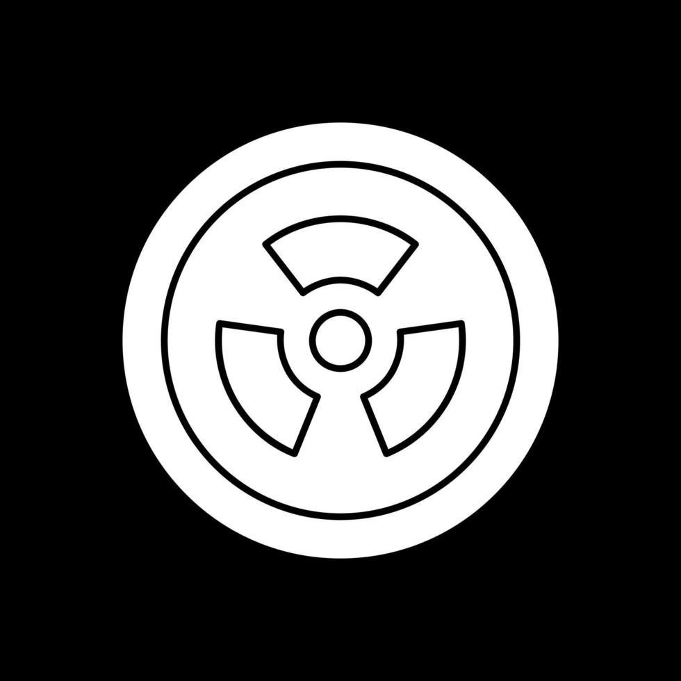Radioactivity Vector Icon Design