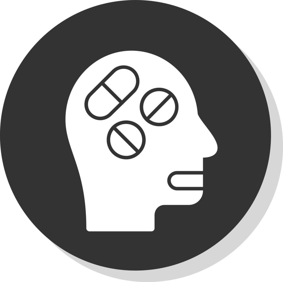 Drug Addict Vector Icon Design