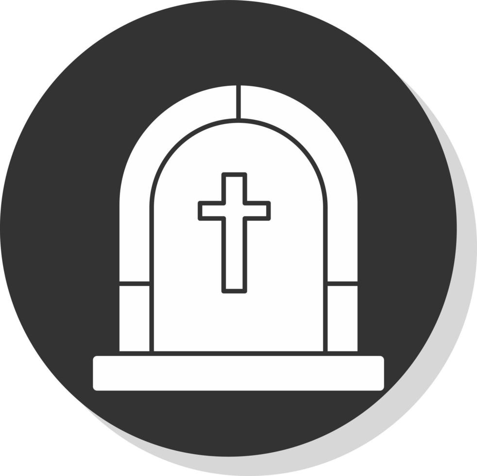 Funeral Vector Icon Design