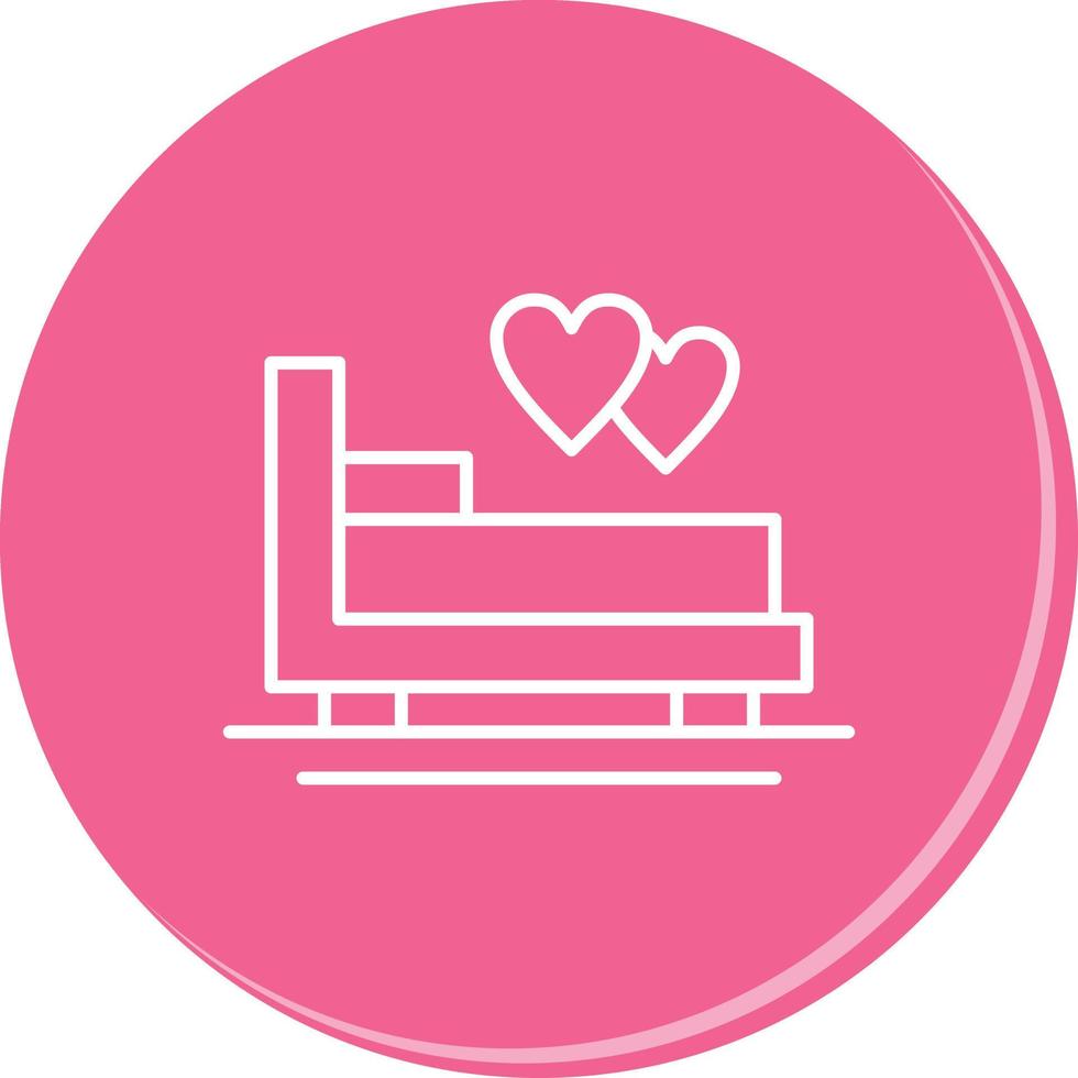 Honeymoon Vector Icon