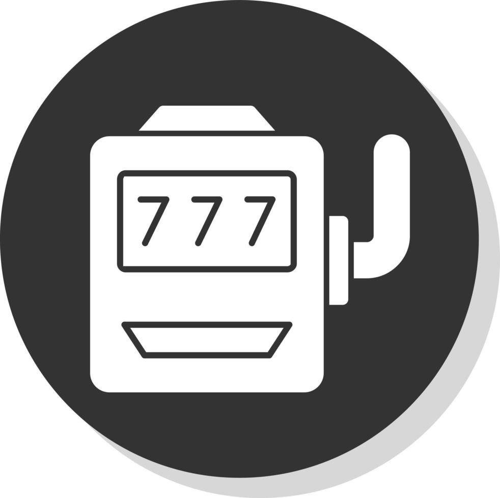 Slot Machine Vector Icon Design