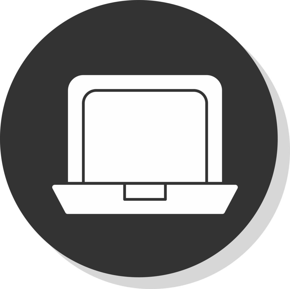 Laptop Vector Icon Design