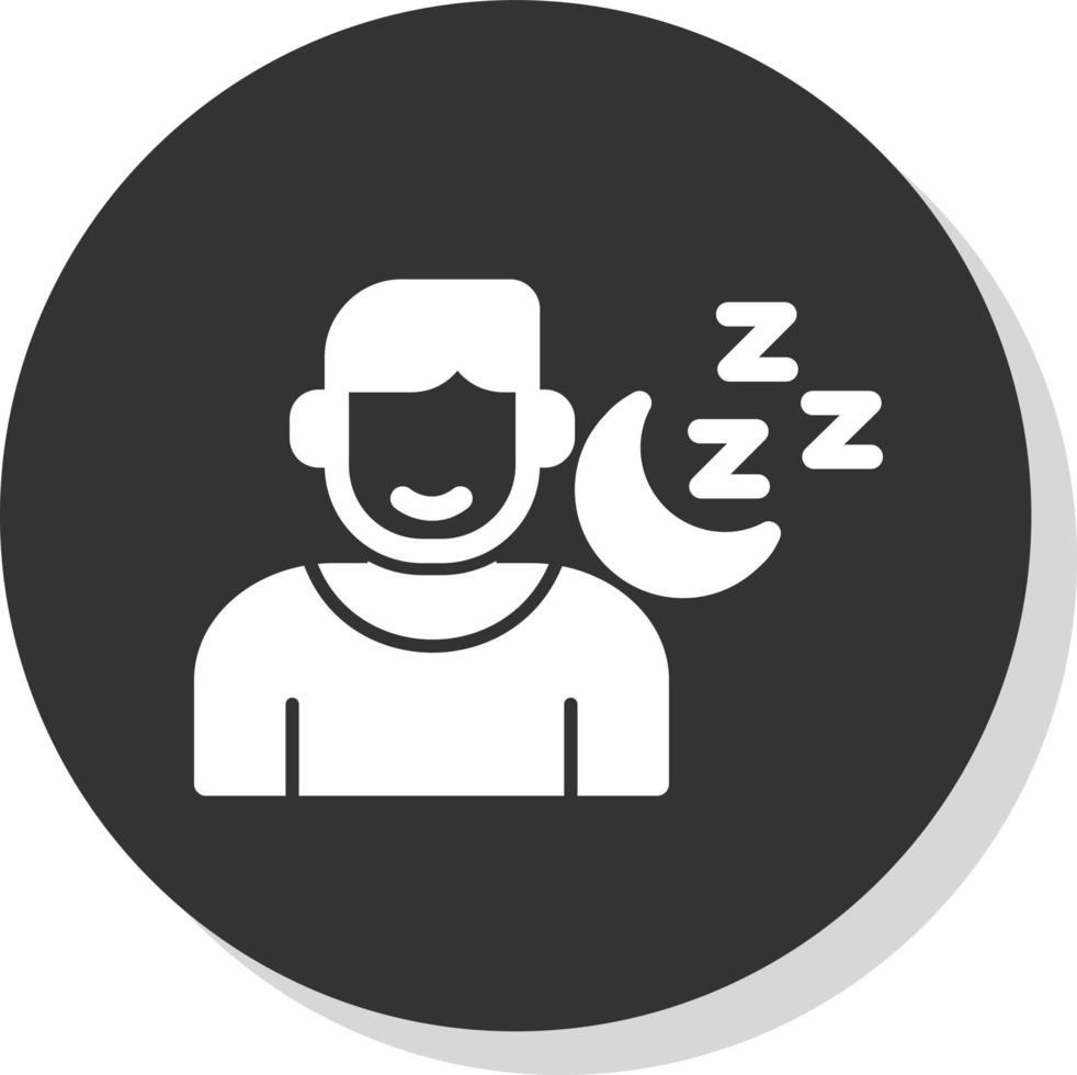 Narcolepsy Vector Icon Design